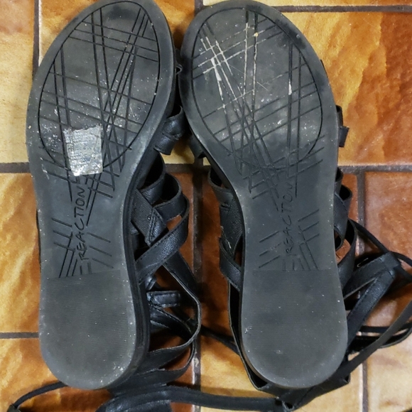 Kenneth Cole Fishnet Gladiator Sandals - Picture 6 of 7